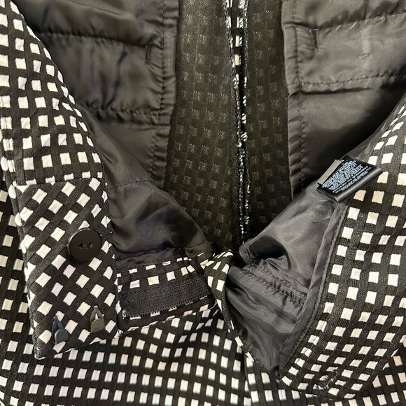 Express Columnist Black & White Checkered Pants with 4 Pockets Size 8R - Picture 7 of 13